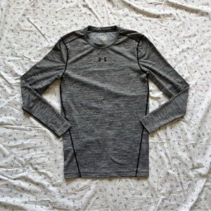 Men’s Under Armour gray long sleeve compression shirt